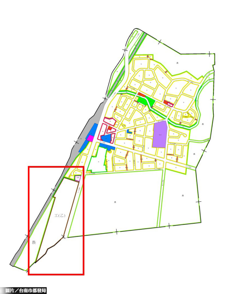 台南後壁工業區 都計變更經內政部審定
