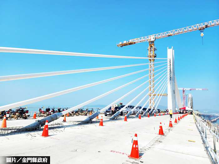 國內第一座！ 金門大橋預計10月通車