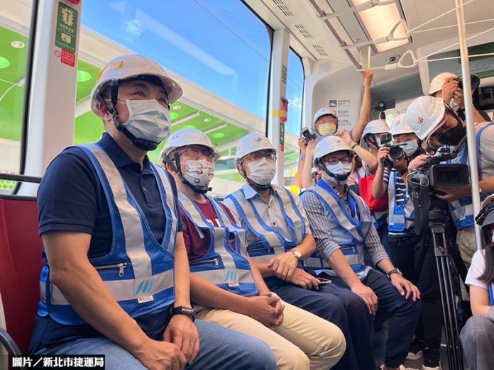 安坑輕軌將啟動系統測試 預計年底通車