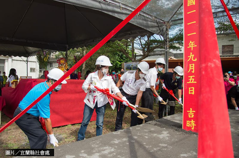 壯圍鄉大福社區活動中心 5日已開工