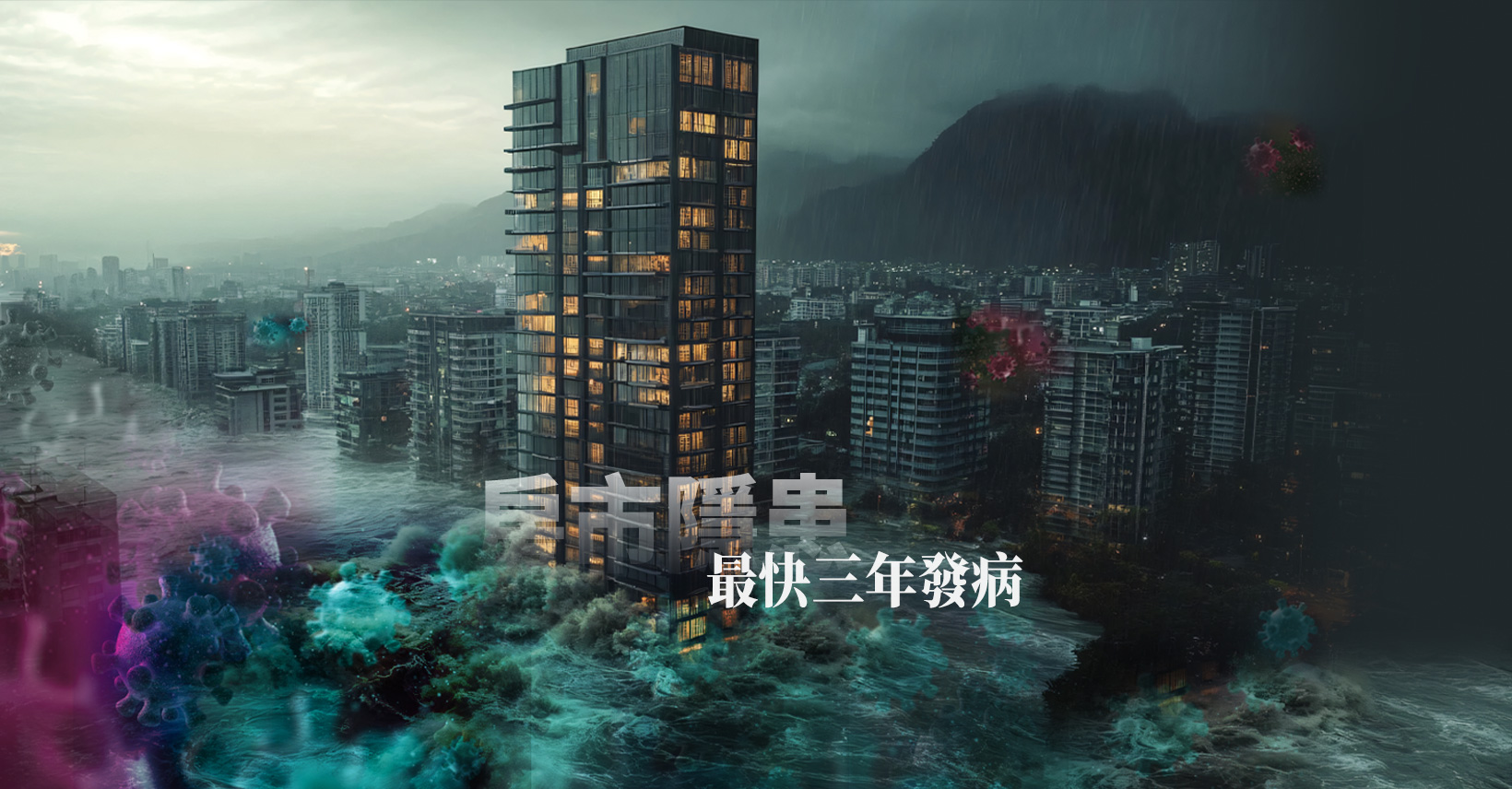 房市隱患 最快三年發病
