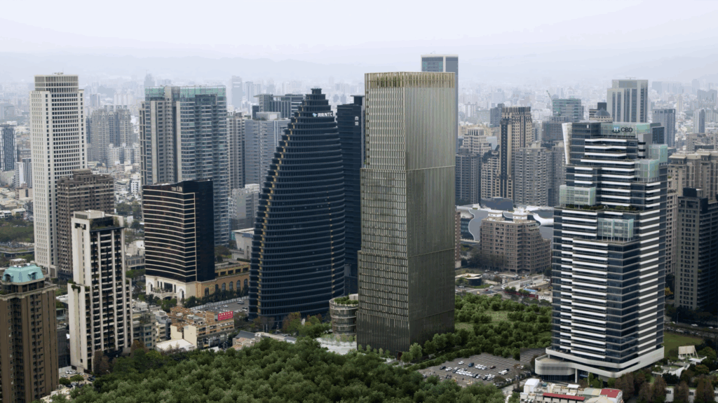 聯聚建設第四季將推出第三棟商辦『聯聚中衡大廈』。圖／翻攝聯聚官網